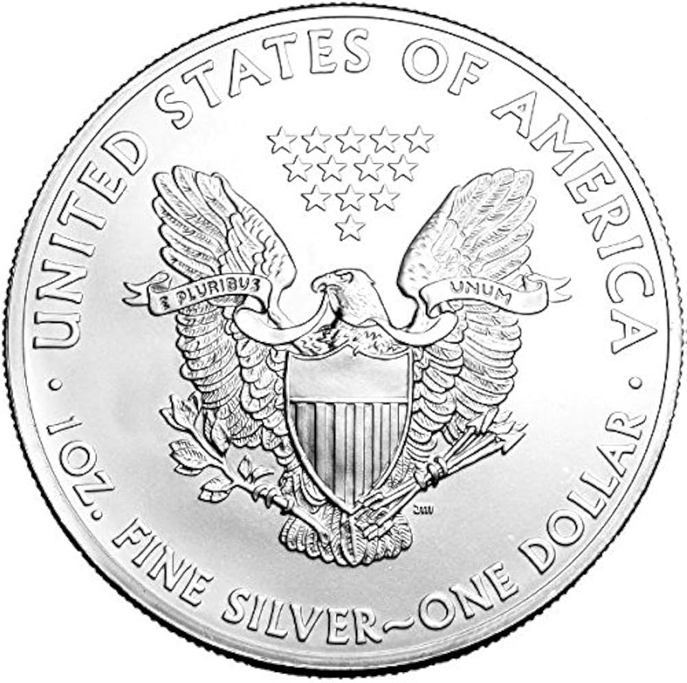 2020(P) Philadelphia Emergency Issue Silver Eagle coin with Monster Box tracking label showing numbers 400,000–400,479 confirming Philadelphia Mint origin